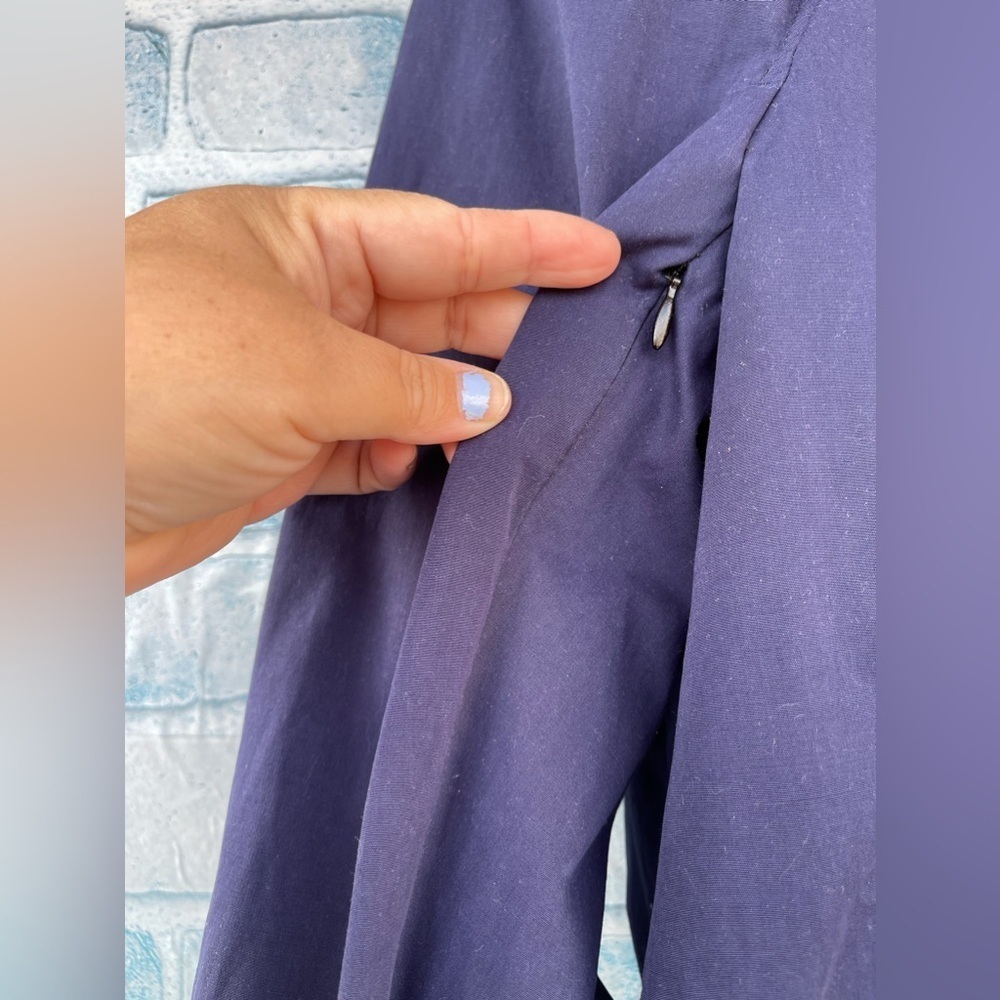 GSTQ Convertible Baseball Jacket Cape Size small  In Midnight . - Picture 6 of 16